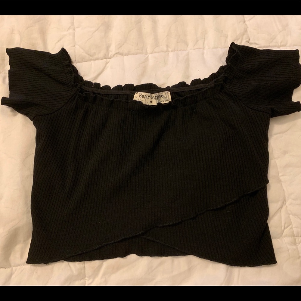 Black Crop Top